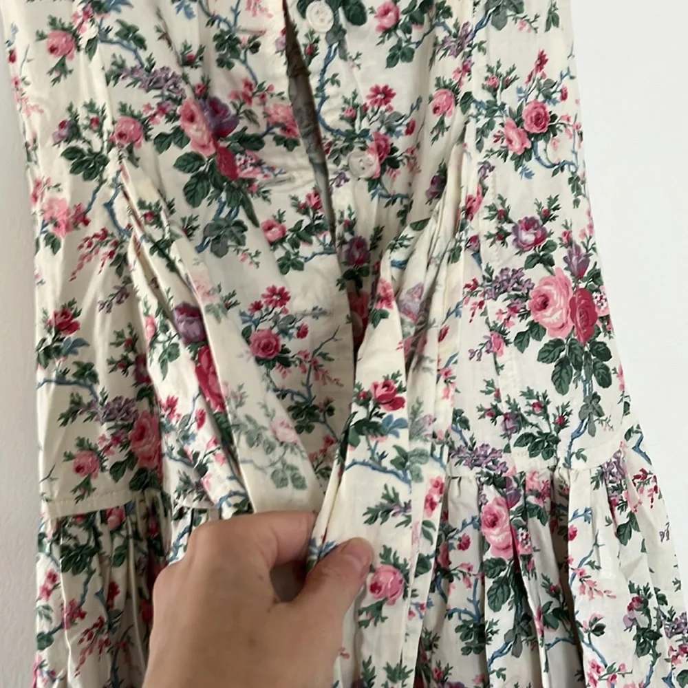 Stunning vintage floral dress - Picture 6 of 8